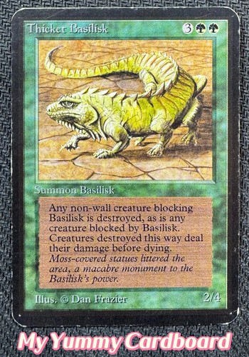 Mtg alpha thicket basilisk - alpha,